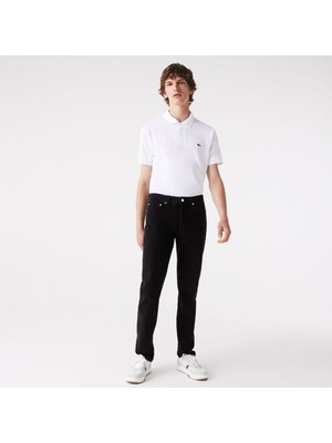 Lacoste Erkek Slim Fit Siyah Jean Pantolon