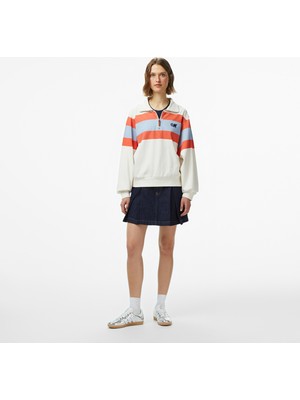 Calvin Klein Pleated Denim Classic Kadın Mavi Etek