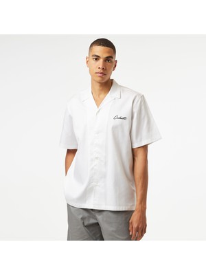 Carhartt Wıp S/s Delray Erkek Beyaz Gömlek