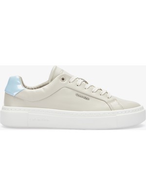 Calvin Klein Cupsole Lace Up Kadın Gri Spor Ayakkabı