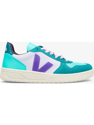 Veja V-10 Suede Kadın Renkli Spor Ayakkabı