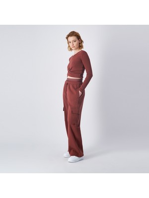 Champion Kadın Bordo Pantolon