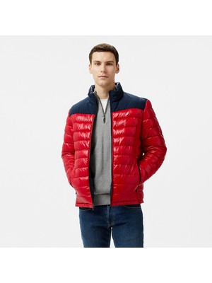 Nautica Erkek Kırmızı & Lacivert Çift Taraflı Mont