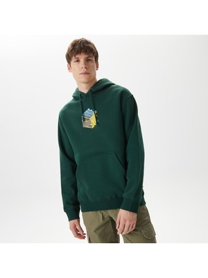 Huf Dimensions Erkek Yeşil Hoodie