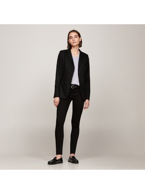 Tommy Hilfiger Kadın Siyah Jean Pantolon