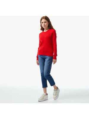 Tommy Hilfiger Kadın Mavi Pantolon