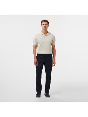 Brooks Brothers %100 Keten Klasik Erkek Lacivert Pantolon