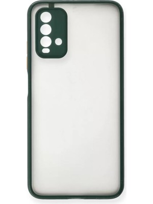 Newface Xiaomi Redmi 9t Kılıf Montreal Silikon Kapak - Yeşil