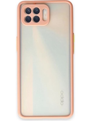 Newface Oppo Reno 4 Lite Kılıf Montreal Silikon Kapak - Pembe
