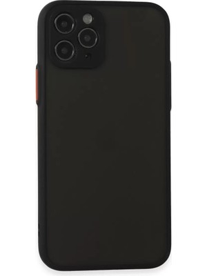 Newface Apple iPhone 11 Pro Kılıf Montreal Silikon Kapak - Siyah