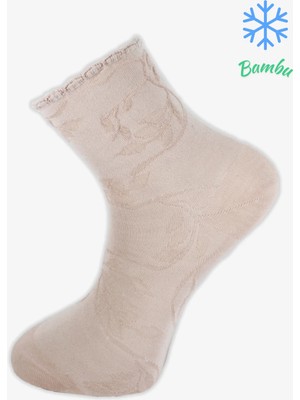 Pro Selketh Bamboo Kışlık Soket Rahat Kadın 12'li Çorap
