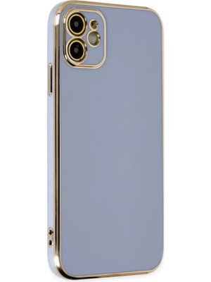 Newface Apple iPhone 12 Kılıf Volet Silikon - Mavi
