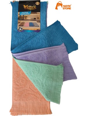 Veltex 4'lü El Yüz Havlusu