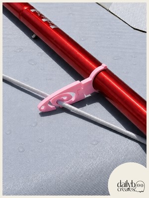 Dailyboo Creates Sup/kano Kürek Sabitleme Aparatı 2'li Set -Paddle Board Kürek Tutucu Klips-Kayma Önleyici Kürek Aksesuarı