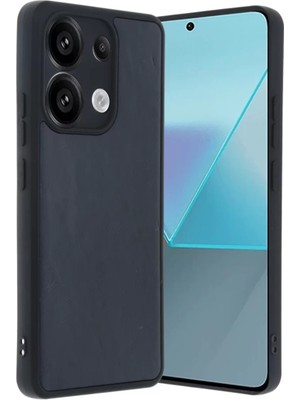 Newface Xiaomi Redmi Note 13 Pro 5g Kılıf Aras Deri Kapak - Lacivert