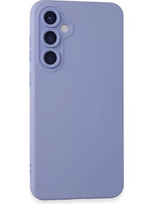 Newface Samsung Galaxy S24 Kılıf Nano Içi Kadife Silikon - Lila