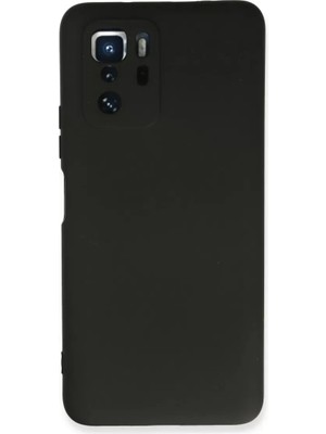 Newface Xiaomi Poco X3 Gt Kılıf Nano Içi Kadife Silikon - Siyah