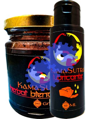 Kamasutra Kadınlara ve Erkeklere LUBRICANT60 ml Gel + Erkeklere Özel 240 gr Macun