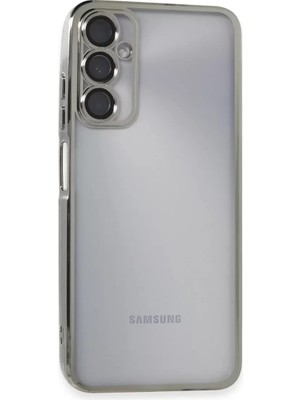 Newface Samsung Galaxy A05S Kılıf Razer Lensli Silikon - Gümüş
