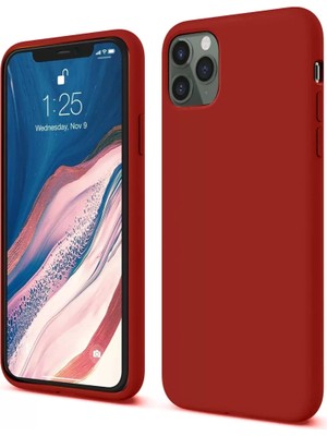 Newface Apple iPhone 11 Pro Kılıf First Silikon - Bordo