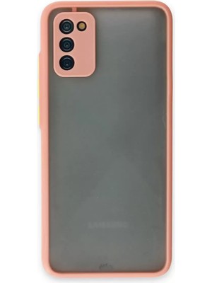 Newface Samsung Galaxy A02S Kılıf Montreal Silikon Kapak - Pembe
