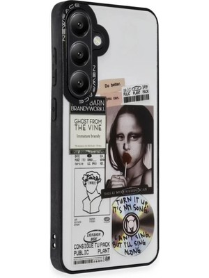 Newface Samsung Galaxy S24 Plus Kılıf Mirror Desenli Kapak - Mirror - 2