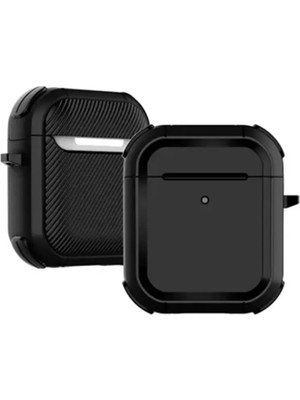 Newface Apple Airpods 2 (2.nesil) Tank Kılıf - Siyah