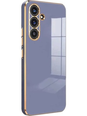 Newface Samsung Galaxy S25 Fe Volet Silikon - Mavi