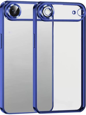 Newface Apple iPhone 17 Air Razer Lensli Silikon - Lacivert