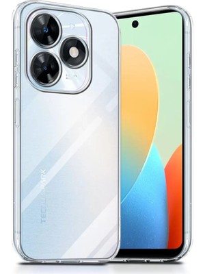 Newface Tecno Spark Go 2024 Kılıf Lüx Şeffaf Silikon