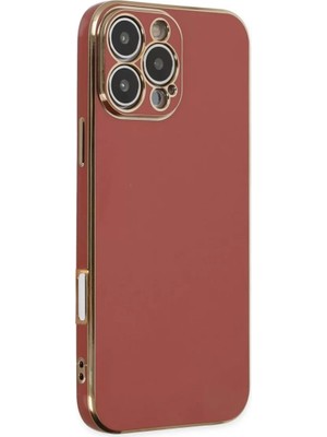 Newface Apple iPhone 16 Pro Max Kılıf Volet Silikon - Kırmızı