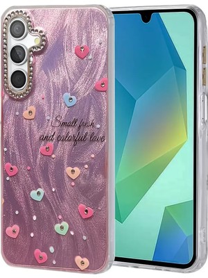 Newface Samsung Galaxy A15 4g Kılıf Blade Aynalı Desenli Kapak - Desen 8