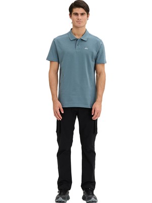 Quıksılver Pınnacle Polo Erkek Mavi Polo T-Shirt