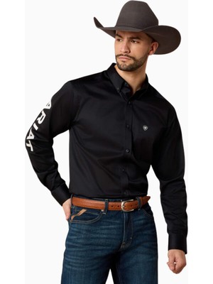 Ariat Team Logo Erkek Slim Fit Western Gömlek