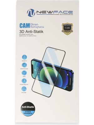 Newface Samsung Galaxy A37 5g 3D Antistatik Cam Ekran Koruyucu