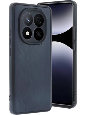 Newface Xiaomi Redmi Note 14 Pro 5g Kılıf Aras Deri Kapak - Lacivert