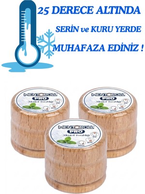 Mentoroll Mentol Taşı Menthol Migren Taşı 3 Adet