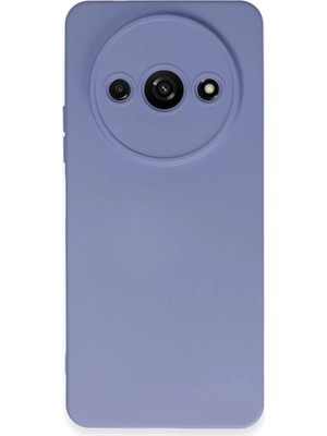 Newface Xiaomi Redmi A3 4g Kılıf Nano Içi Kadife Silikon - Lila