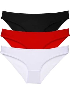 MiraLive 3 Adet Süper Eko Set Likralı Kadın Slip Külot 535