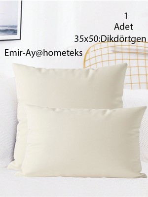 Emir-Ay@hometeks Kırlent Kılıfı ,yastık Kılıfı ( Leke Tutmayan Silinebilir Kadife )