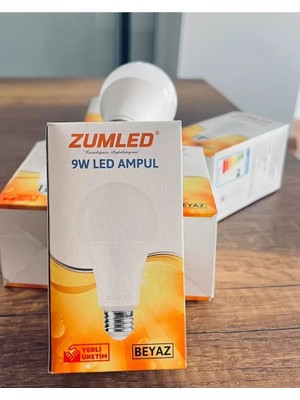 MiraLive Zumled 9W Beyaz LED Ampul -201