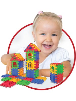 Kentex Mey Ithalat® 03702 Puzzle City 64 Parça