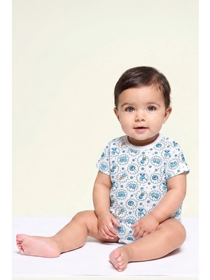 Kidyra %100 Pamuk Çıtçıtlı Bebek Body