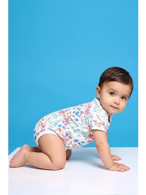 Kidyra %100 Pamuk Çıtçıtlı Bebek Body
