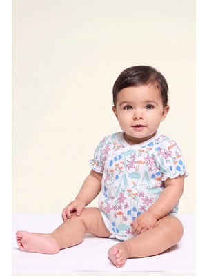 Kidyra %100 Pamuk Çıtçıtlı Bebek Body