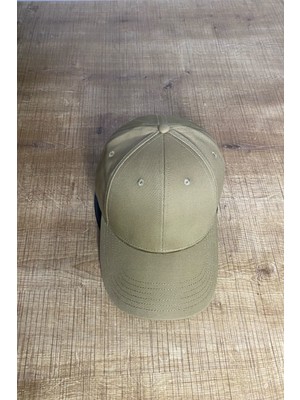 Mollycrush Battal Boy Kep Şapka - Bej Unisex Xl 59-63 cm Geniş Kalıp Ayarlanabilir