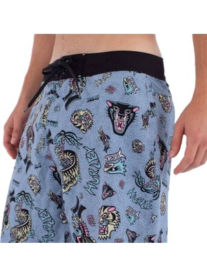 Hurley Phantom Art 18 Erkek Mavi Boardshort