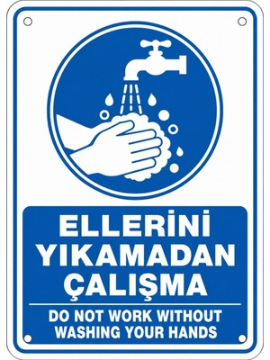 Ti Play Ellerini Yıkamadan Çalışma 50X70CM Pvc Isg Levha