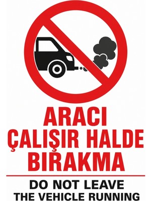 Ti Play Aracı Çalışır Halde Bırakma 50X70CM Pvc Isg Levha