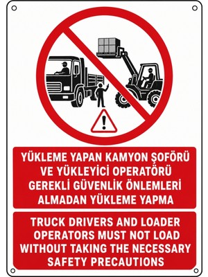 Ti Play Gerekli Güvenlik Önlemlerini Almadan Yükleme Yapma 50X70CM Pvc Isg Levha